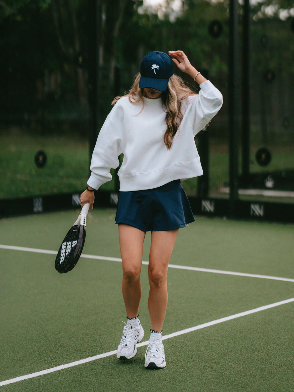 Courtside Cap - Navy