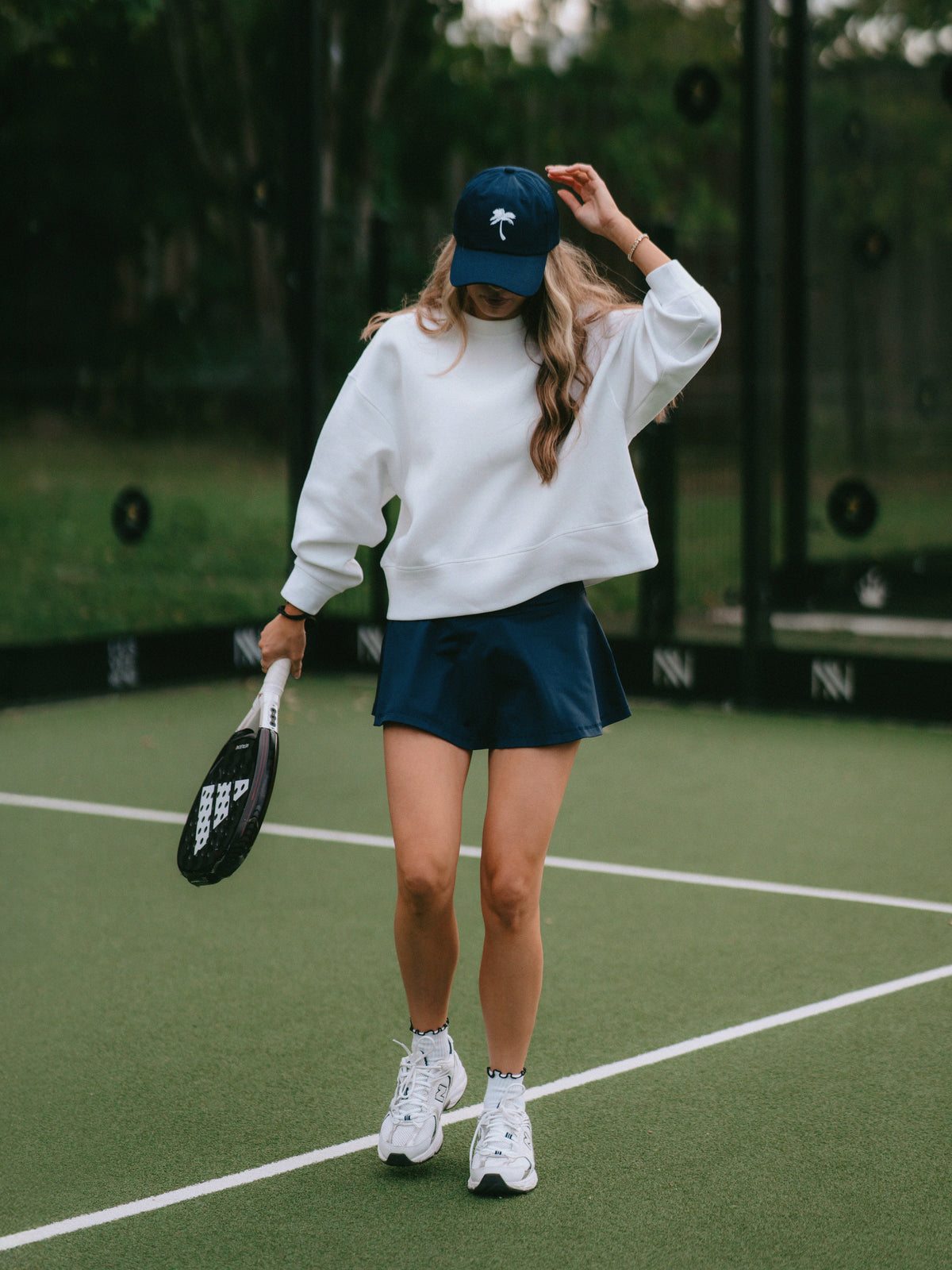 Courtside Cap - Navy